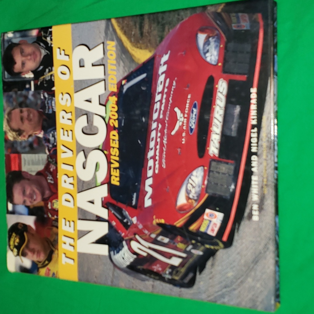 The Drivers of Nascar 2004 Edition Hardback Large Illustrated Book